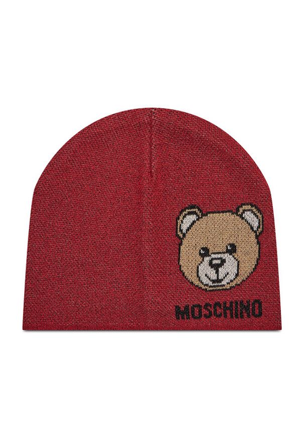 MOSCHINO Czapka 65214 0M2346 Czerwony. Kolor: czerwony. Materiał: materiał