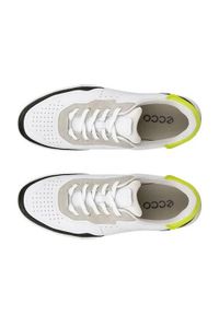 ecco - Buty do chodzenia męskie Ecco Street Court Lea. Kolor: biały. Materiał: skóra. Szerokość cholewki: normalna. Sport: turystyka piesza
