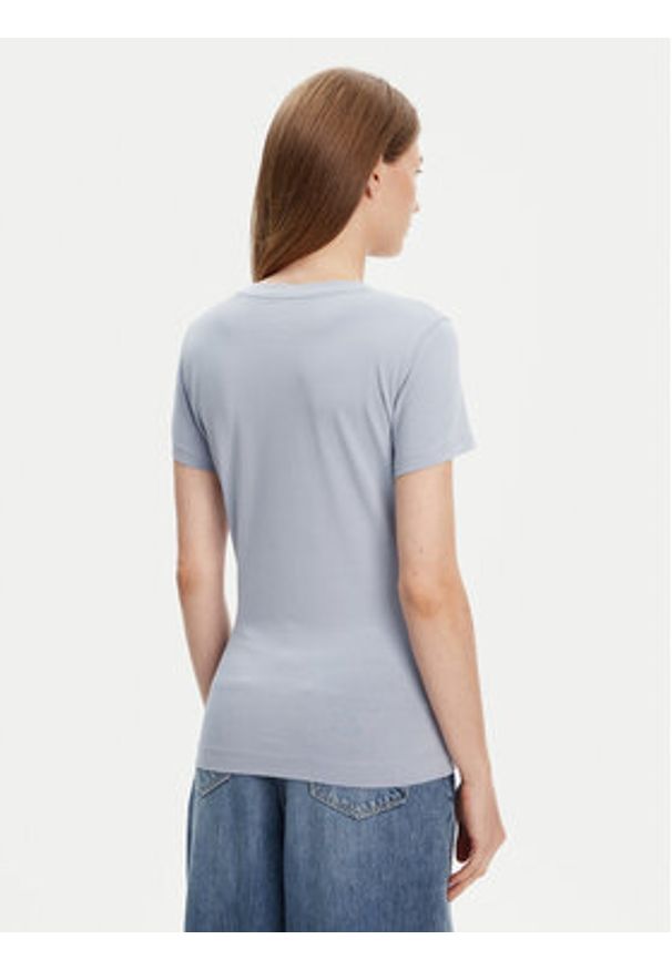 Guess T-Shirt W5YI05 J1314 Niebieski Regular Fit. Kolor: niebieski. Materiał: bawełna