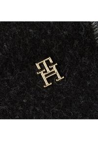 TOMMY HILFIGER - Tommy Hilfiger Szalik Th Evening Fluffy Scarf AW0AW15354 Czarny. Kolor: czarny. Materiał: materiał #3