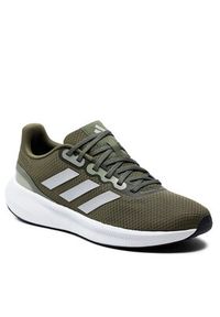 Adidas - adidas Buty do biegania Runfalcon 3.0 IE0737 Khaki. Kolor: brązowy #5