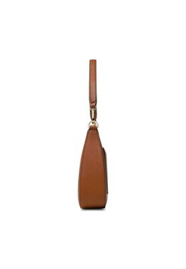 Lauren Ralph Lauren Torebka Danni 26 431883768007 Brązowy. Kolor: brązowy. Materiał: skórzane