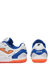 Joma Buty do piłki nożnej Sala Max Jr 2504 SMJS2504IN Biały. Kolor: biały. Materiał: materiał