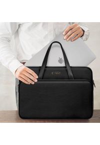 TECH-PROTECT - Torba Tech-Protect Carrying Bag Laptop 15-16 Black. Materiał: materiał. Styl: biznesowy, elegancki, casual #7