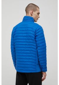 columbia - Columbia kurtka sportowa Powder Pass. Kolor: niebieski. Materiał: tkanina, syntetyk, materiał, puch #4