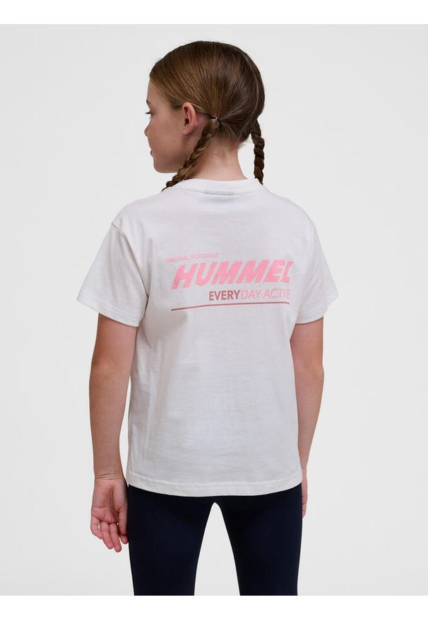 Koszulka dla dziewczynki Hummel Ella. Kolor: biały. Sport: joga i pilates