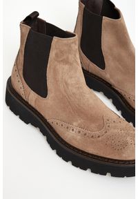 Półbuty męskie zamszowe CESARE CASADEI. Materiał: zamsz #2