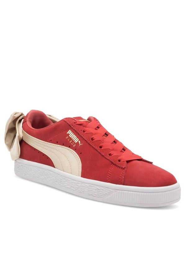 Puma Sneakersy 367732-01 Czerwony. Kolor: czerwony. Materiał: zamsz, skóra