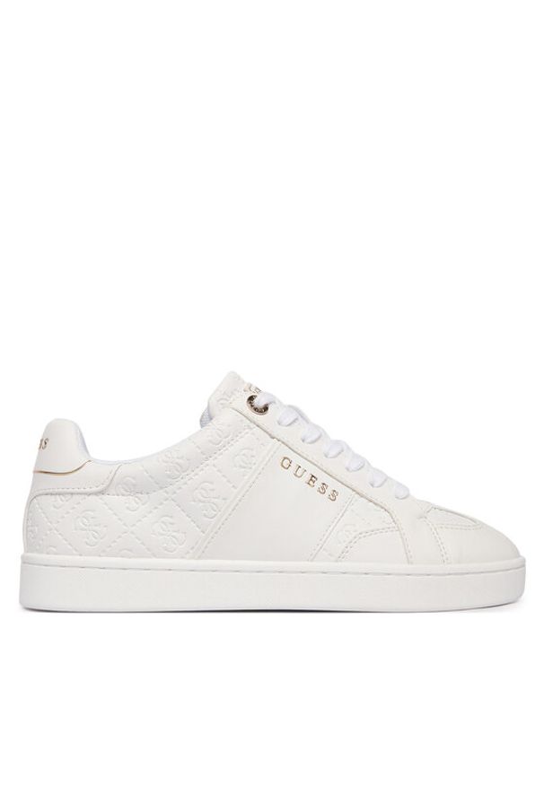 Guess Sneakersy FLJRO4 FAL12 Biały. Kolor: biały. Materiał: skóra