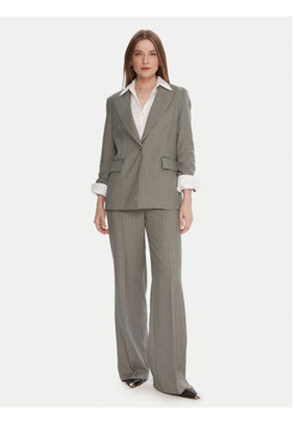 Maryley Marynarka 25IB187/M05/06VE Kolorowy Regular Fit. Materiał: syntetyk. Wzór: kolorowy