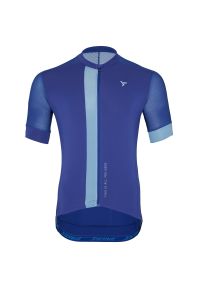 Silvini - Koszulka rowerowa (z krótkim rękawem) męska SILVINI Men Jersey CARNIO. Kolor: niebieski. Materiał: jersey. Długość rękawa: krótki rękaw. Długość: krótkie. Sport: kolarstwo