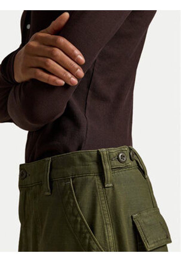 Polo Ralph Lauren Spodnie materiałowe 211A93147002 Zielony Relaxed Fit. Kolor: zielony. Materiał: bawełna