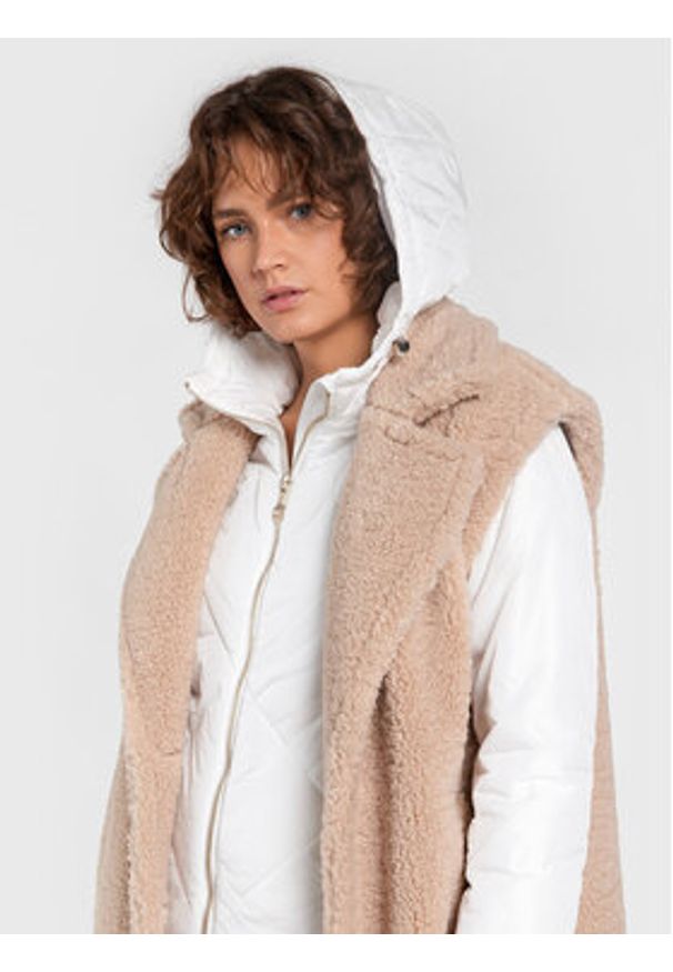 Liu Jo Sport Kurtka przejściowa TF2193 E0789 Biały Regular Fit. Kolor: biały. Materiał: syntetyk. Styl: sportowy