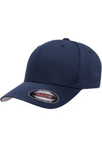FLEXFIT - Czapka Z Daszkiem Wooly Combed. Kolor: niebieski #1