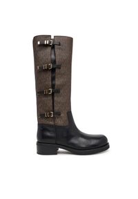 MICHAEL Michael Kors Kozaki Darrington 40F5DTFB7L Czarny. Kolor: czarny. Materiał: skóra