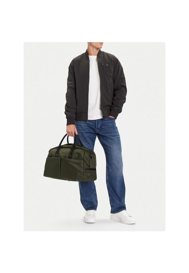 G-Star RAW - Torba weekendowa G-Star Raw. Kolor: brązowy