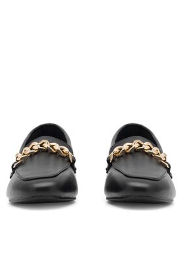 DeeZee Loafersy JUTTE WS5560-13 Czarny. Kolor: czarny. Materiał: skóra