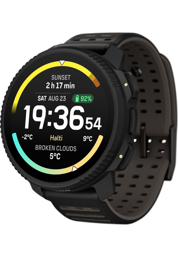 SUUNTO - Zegarek sportowy Suunto Vertical 2 Black (SS051204000). Styl: sportowy