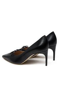 MALONE SOULIERS Szpilki Hedy 70-2 Czarny. Kolor: czarny. Materiał: skóra. Obcas: na szpilce #6