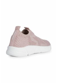 Geox buty dziecięce kolor różowy. Nosek buta: okrągły. Kolor: różowy. Materiał: guma