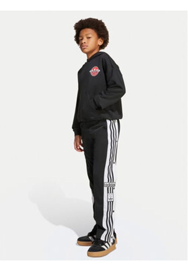 Adidas - adidas Spodnie dresowe Adibreak JX1091 Czarny Regular Fit. Kolor: czarny. Materiał: syntetyk