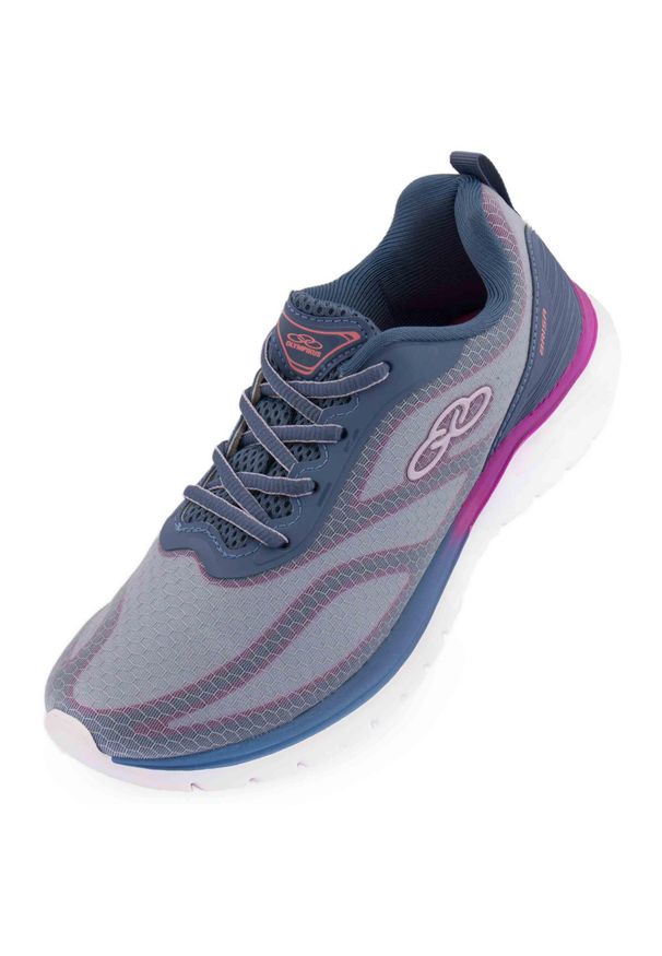 OLYMPIKUS - Trampki Olympikus Brisa 38 Damskie - Oddychające i Lekkie. Kolor: fioletowy. Sport: turystyka piesza