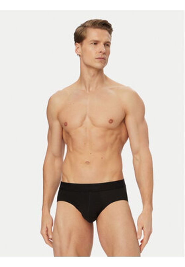 Calvin Klein Underwear Komplet slipów LV00NB4388 Czarny. Kolor: czarny. Materiał: bawełna