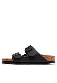 Birkenstock Klapki Arizona 0051793 Czarny. Kolor: czarny. Materiał: skóra