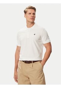 Beverly Hills Polo Club Polo P-SS26M-P42560 Biały Regular Fit. Typ kołnierza: polo. Kolor: biały. Materiał: bawełna #1