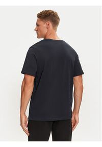 Jack & Jones - Jack&Jones T-Shirt Corp 12233999 Granatowy Standard Fit. Kolor: niebieski. Materiał: bawełna