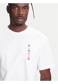 United Colors of Benetton - United Colors Of Benetton T-Shirt 3BL0U10A1 Biały Oversize. Kolor: biały. Materiał: bawełna #2