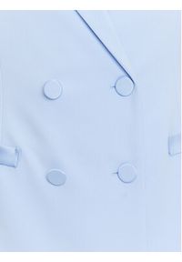 Imperial Marynarka JU25JAW Błękitny Slim Fit. Kolor: niebieski. Materiał: syntetyk #5