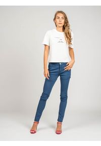 Trussardi Jeans Spodnie | 56J00059 | Kobieta | Niebieski. Kolor: niebieski. Materiał: bawełna, elastan