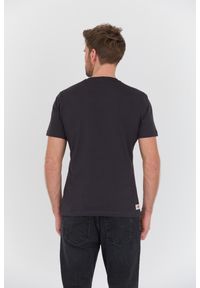 Aeronautica Militare - AERONAUTICA MILITARE Grafitowy bawełniany męski t-shirt M.C., Rozmiar M. Kolor: szary. Materiał: bawełna #2