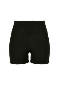 Damskie uda z wysoką talią Urban Classics Recycled GT. Kolor: czarny. Sport: kolarstwo #1