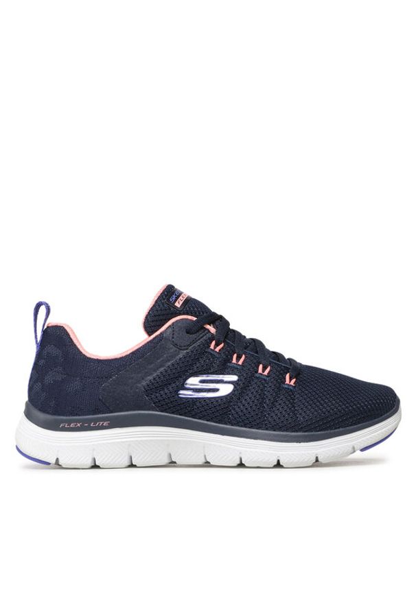 skechers - Skechers Sneakersy Elegant Ways 149580 Granatowy. Kolor: niebieski. Materiał: materiał, mesh