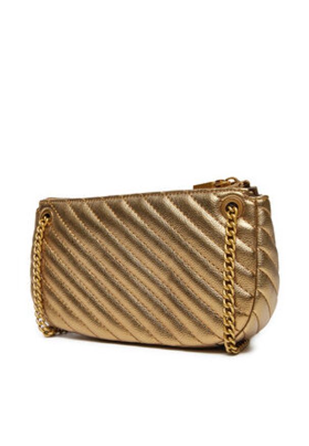 Guess Torebka HWQM94 95720 Złoty. Kolor: złoty. Materiał: skórzane