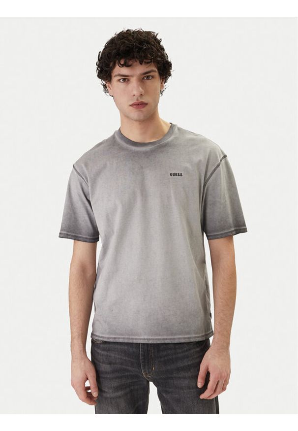 Guess T-Shirt M6GI26 K3246 Szary Regular Fit. Kolor: szary. Materiał: bawełna