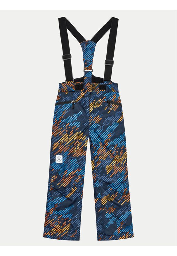 COLOR KIDS - Color Kids Spodnie narciarskie 741709 Kolorowy Regular Fit. Materiał: syntetyk. Wzór: kolorowy. Sport: narciarstwo