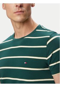 TOMMY HILFIGER - Tommy Hilfiger T-Shirt MW0MW10800 Zielony Regular Fit. Kolor: zielony. Materiał: bawełna #3