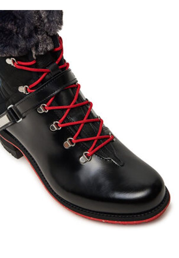 Rossignol Botki 1907 Megeve 2.0 RNMW500 Czarny. Kolor: czarny. Materiał: skóra