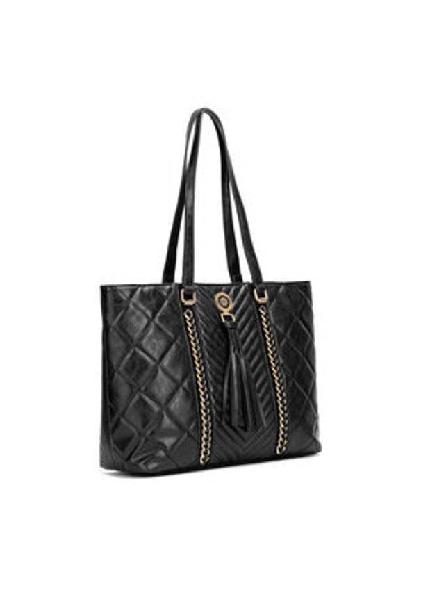Monnari Torebka TORIMP0-24Z-BAG5290-K020D000 Czarny. Kolor: czarny. Materiał: skórzane