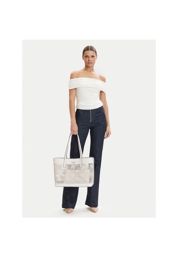 Torebka Guess. Kolor: biały