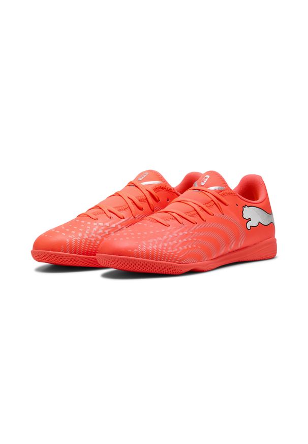 Puma - Buty piłkarskie unisex FUTURE 9 PLAY Indoor PUMA. Kolor: czerwony, czarny, wielokolorowy, biały. Sport: piłka nożna
