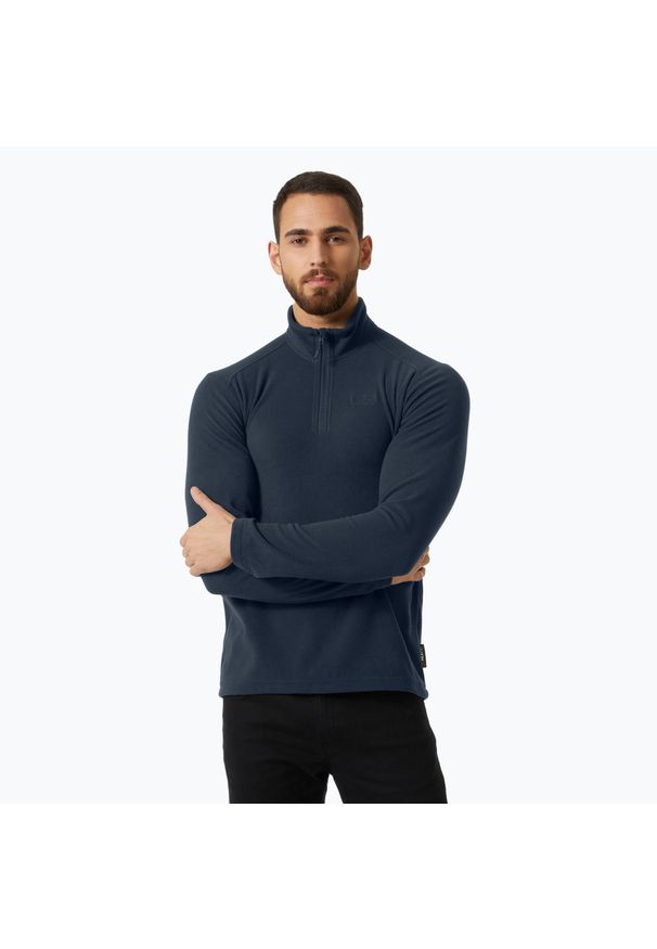 Bluza trekkingowa męska Helly Hansen Daybreaker 1/2 Zip. Kolor: niebieski. Materiał: polar. Sport: turystyka piesza