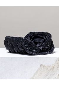 BENEDETTA BRUZZICHES - Torebka z czarnych kryształów Venus Large. Kolor: czarny. Rodzaj torebki: do ręki #5
