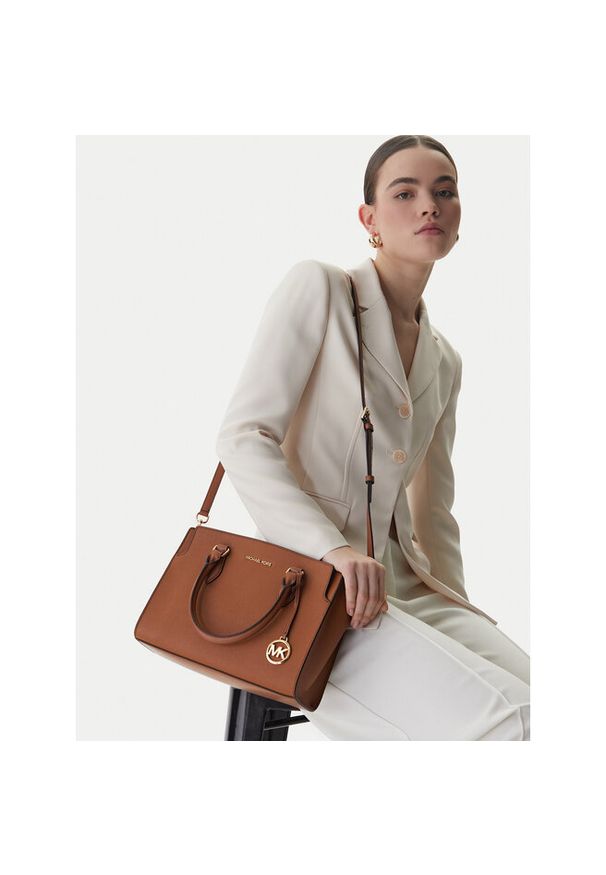 Torebka MICHAEL Michael Kors. Kolor: brązowy