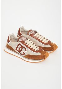 Dolce & Gabbana - Sneakersy męskie skórzane DOLCE & GABBANA. Materiał: skóra #1