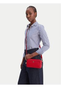 TOMMY HILFIGER - Tommy Hilfiger Torebka Th Daily Camera Bag AW0AW18377 Czerwony. Kolor: czerwony. Materiał: skórzane #1