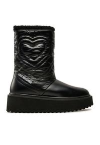 Love Moschino - Śniegowce LOVE MOSCHINO. Kolor: czarny #1